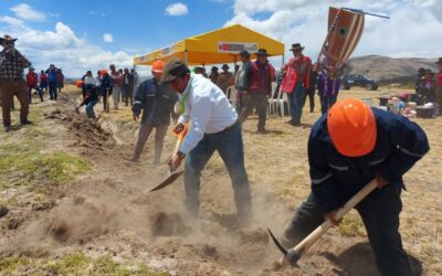 Ayacucho: más de S/ 27 millones en obra de mejora hídrica beneficiará a cerca de 700 familias ganaderas