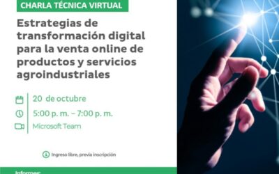 ESTRATEGIAS DE TRANSFORMACIÓN DIGITAL PARA LA VENTA ONLINE DE PRODUCTOS Y SERVICIOS AGROINDUSTRIALES